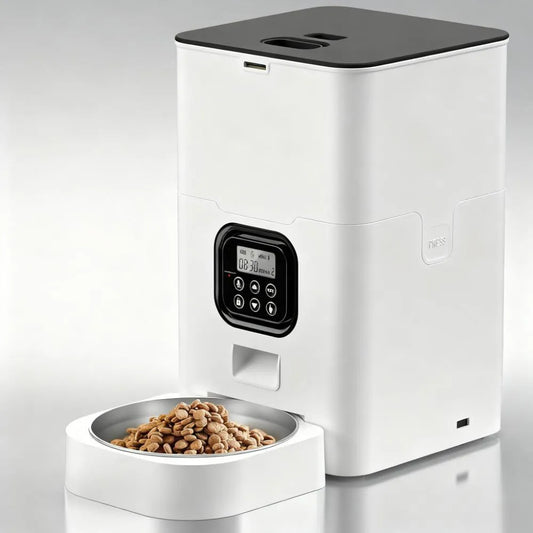 Automatic Pet Feeder with Customizable Feeding Options