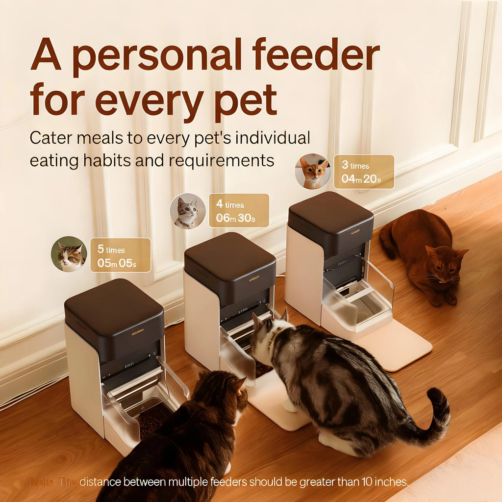Personalized Feeding with Cat Recognition & Freshness Protection
