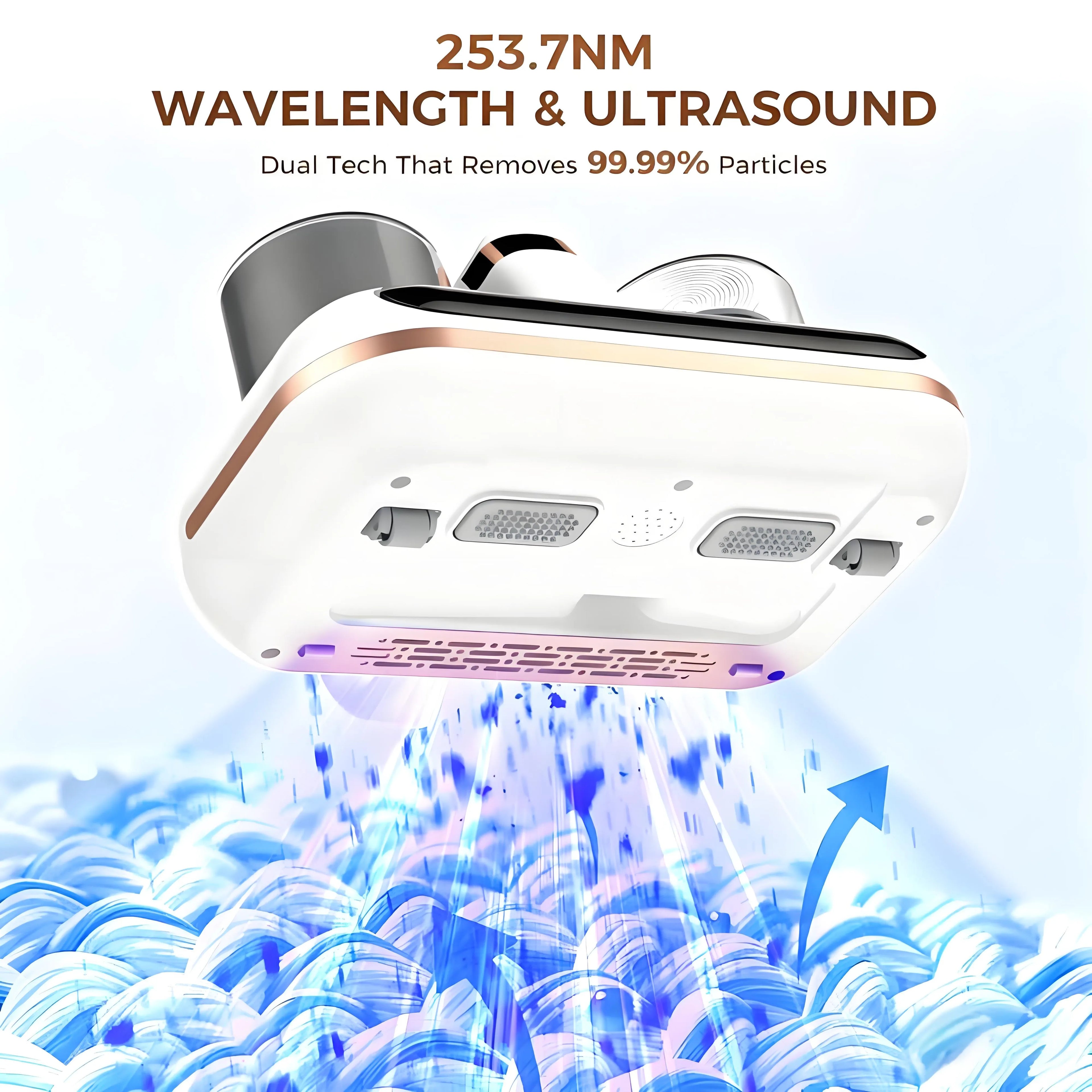 16Kpa Suction with UV-C & Humidity Monitor - Ideal for Pet & Baby Families