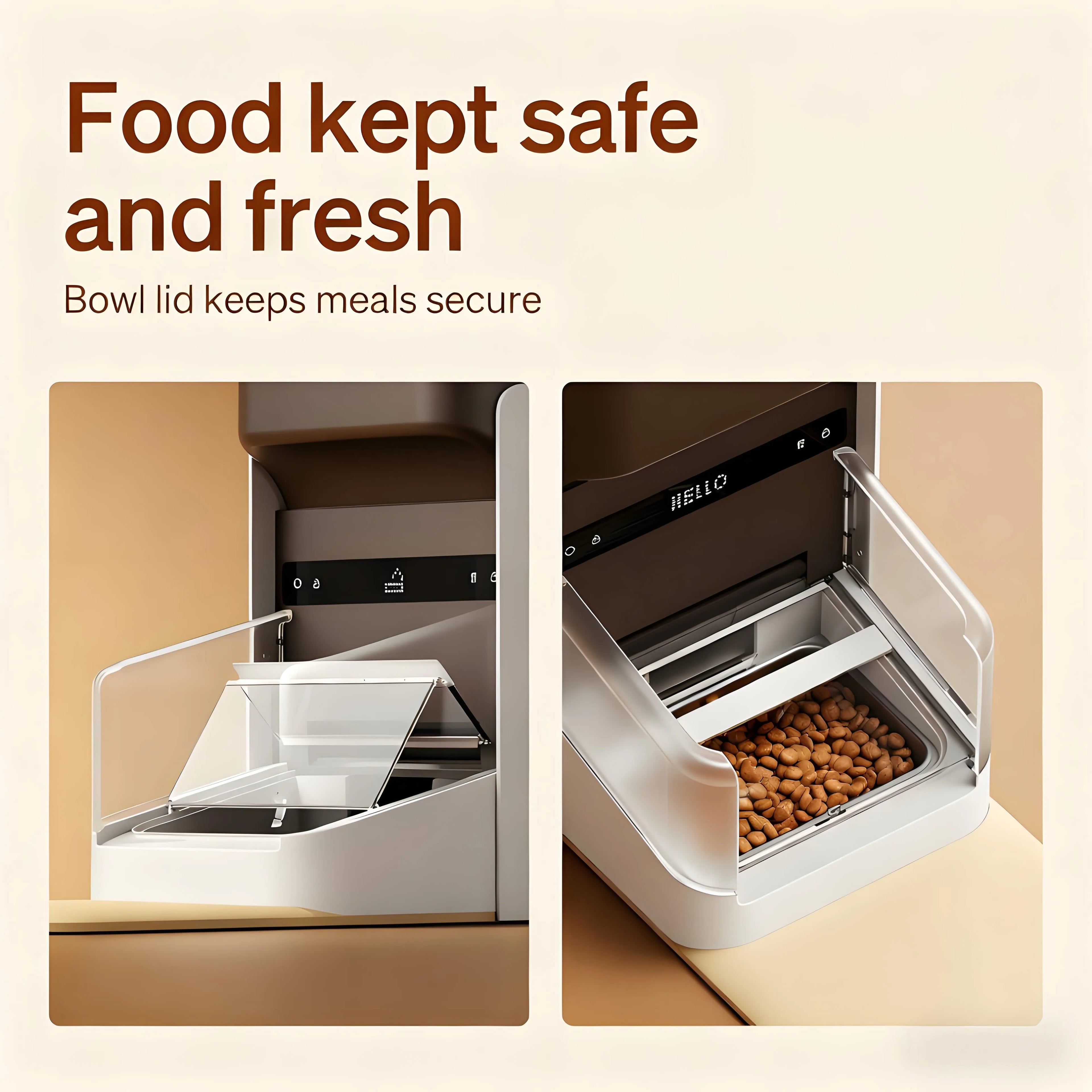 Personalized Feeding with Cat Recognition & Freshness Protection