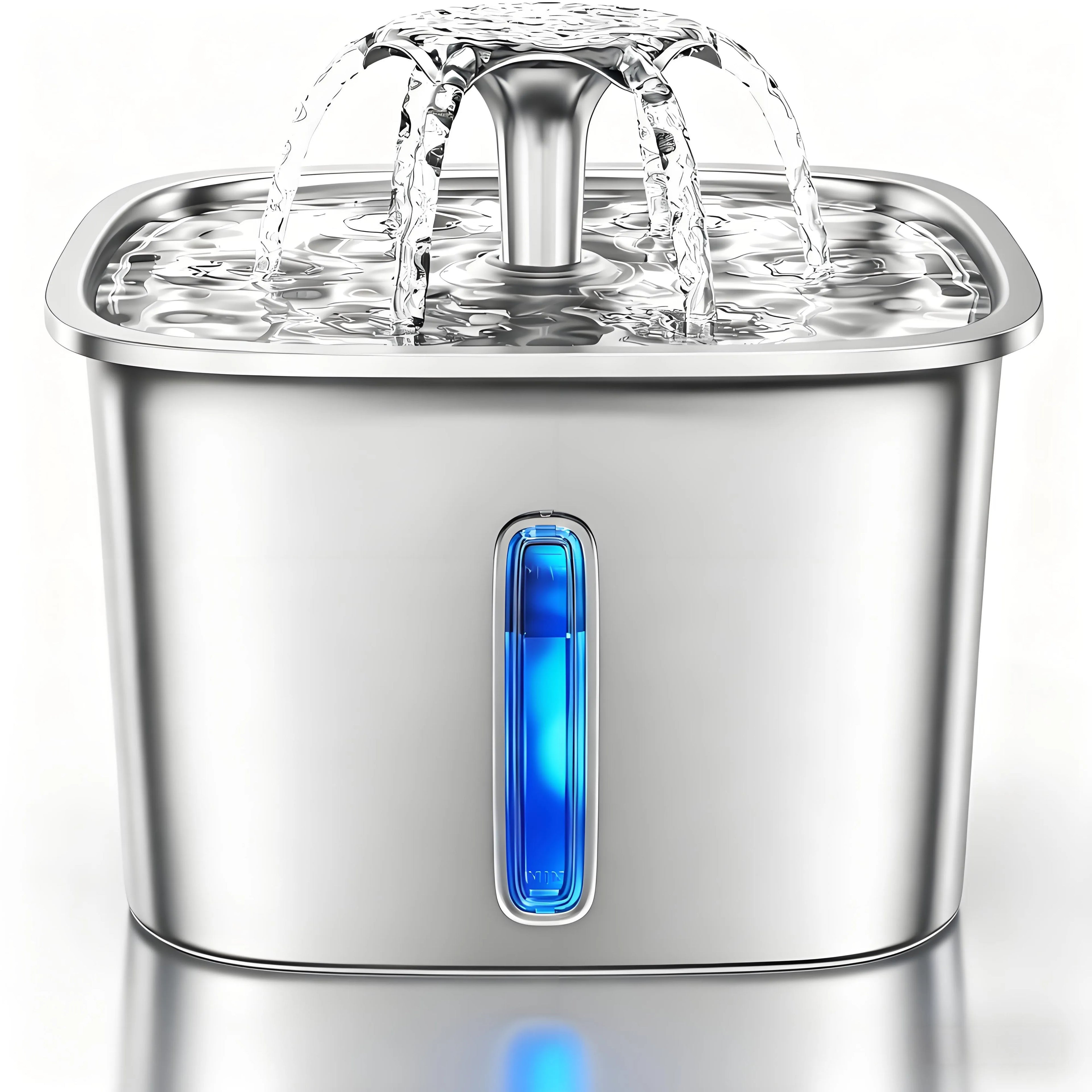 Award-Winning Stainless Steel Pet Water Dispenser - Large Capacity & 5-Stage Filtration