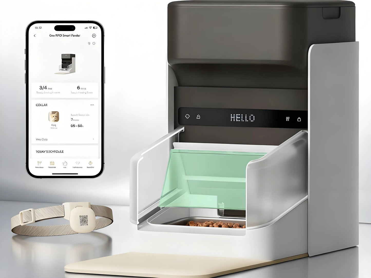 Personalized Feeding with Cat Recognition & Freshness Protection