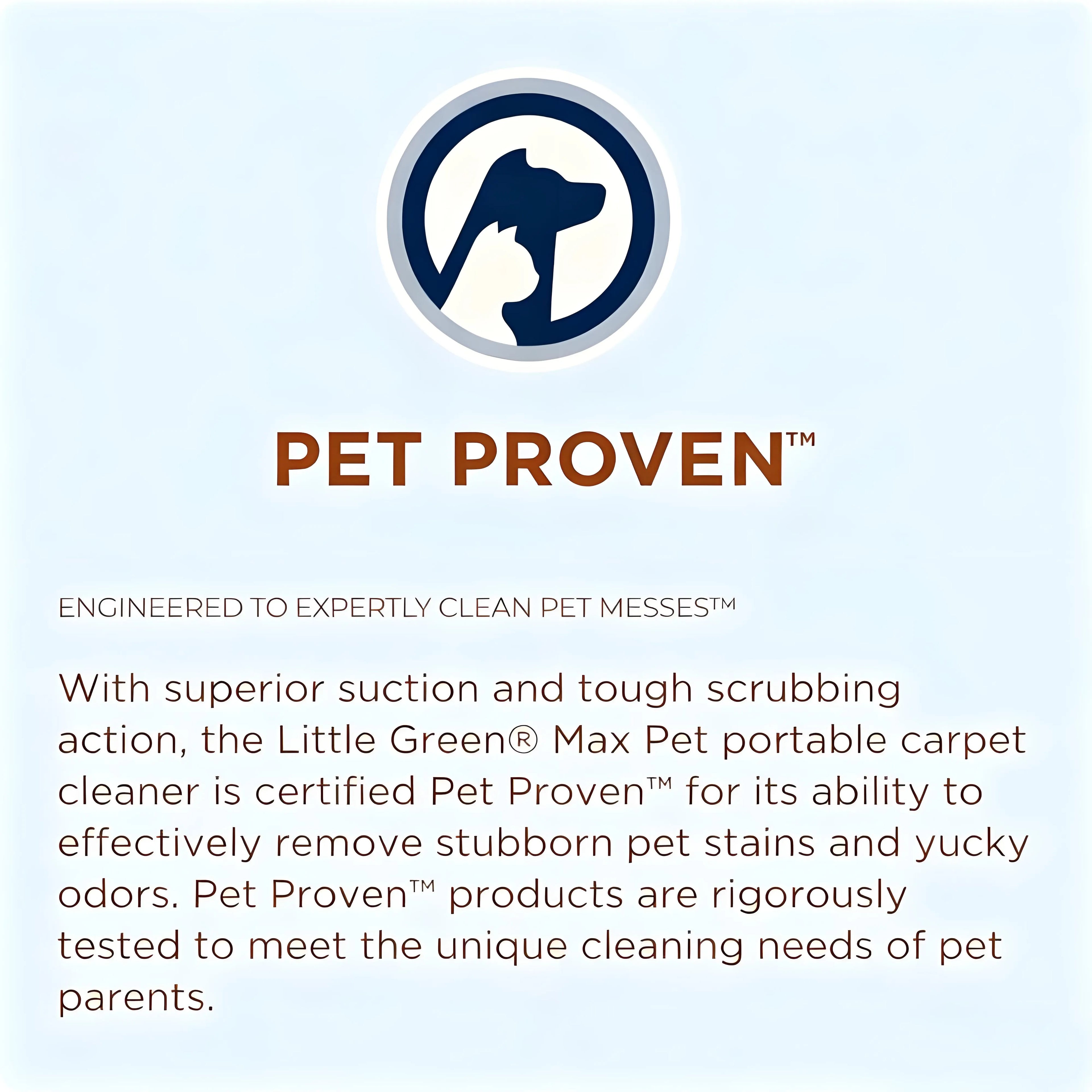 Powerful Suction with Self-Cleaning Tool - Stain Remover for Pet Families