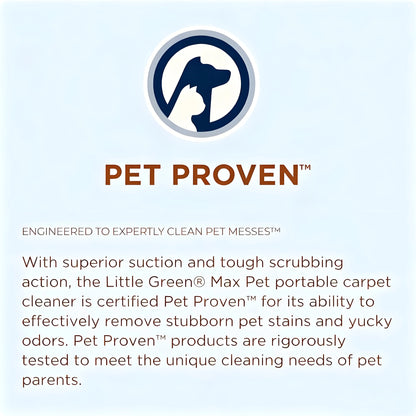 Powerful Suction with Self-Cleaning Tool - Stain Remover for Pet Families