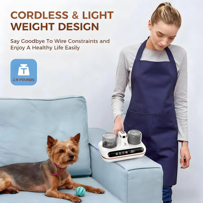 16Kpa Suction with UV-C & Humidity Monitor - Ideal for Pet & Baby Families